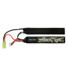 Gens Ace 25C 1200mAh 3S1P 11.1V Airsoft LiPo Battery mini Tamiya