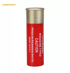 Airsoft Shotgun Shell 15rds WoSport for Pump-Action Shotguns Red