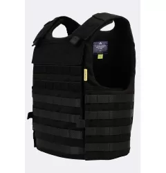 Anorak External Carrier for Ballistic Panels & Plates with "PALS" System Tactical I Long Black, Clothes Size: S