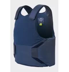 Anorak Internal Carrier for Soft Ballistic Panels Concealable III Long Navy Blue, Clothes Size: S