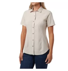 5.11 Woman's Short Sleeved Shirt "Janet" Vanilla, Clothes Size: M
