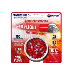 Βολίδες Αεροβόλου Crosman Red Flight Penetrator 5.5mm 100pcs