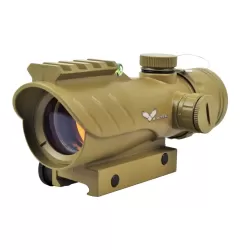 Airsoft JS-Tactical Red Dot 30MM Lens Tan TAN Airsoft JS-Tactical Red Dot 30MM Lens Tan TAN