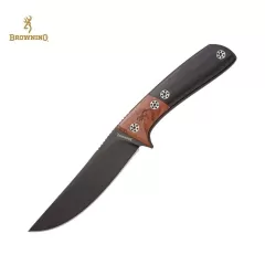Μαχαίρι Browning Black/brown Wood Stainless Clip Point Fixed Blade