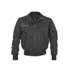 Μπουφάν US Tactical Flight Jacket Mil-Tec Black, Μέγεθος Ρούχου: S Μπουφάν US Tactical Flight Jacket Mil-Tec Black, Μέγεθος Ρούχου: S