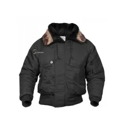 Μπουφάν N2B Basic Flight Jacket Mil-Tec Black, Μέγεθος Ρούχου: S Μπουφάν N2B Basic Flight Jacket Mil-Tec Black, Μέγεθος Ρούχου: S