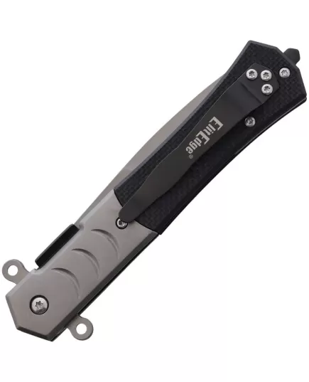 ElitEdge Linerlock A/O Black G10, 2 image
