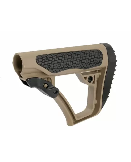 Double Bell Collapsible Stock Tan, 3 image