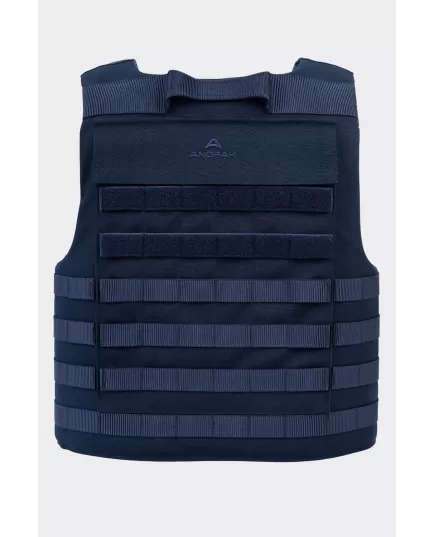 Anorak External Carrier for Ballistic Panels & Plates with "PALS" System Tactical I Long Navy Blue, Clothes Size: S, 3 image