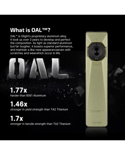 Olight Led Flashlight Arkfeld Ultra Class 1 CW V2 OD Green, 2 image