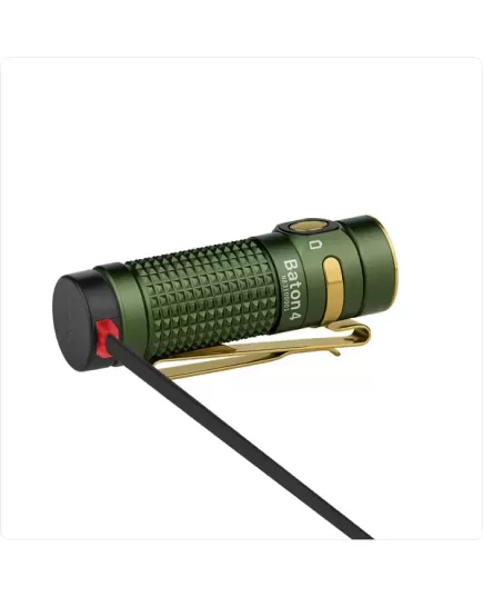Επαναφορτιζόμενος Φακός Olight Baton 4 1300 Lumens Λαδί , image 3Επαναφορτιζόμενος Φακός Olight Baton 4 1300 Lumens Λαδί, image 3