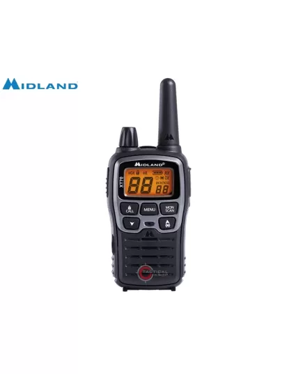 Ζεύγος Φορητών Ασύρματων Πομποδεκτών Midland XT70 PMR446/LPD , image 2Ζεύγος Φορητών Ασύρματων Πομποδεκτών Midland XT70 PMR446/LPD, image 2