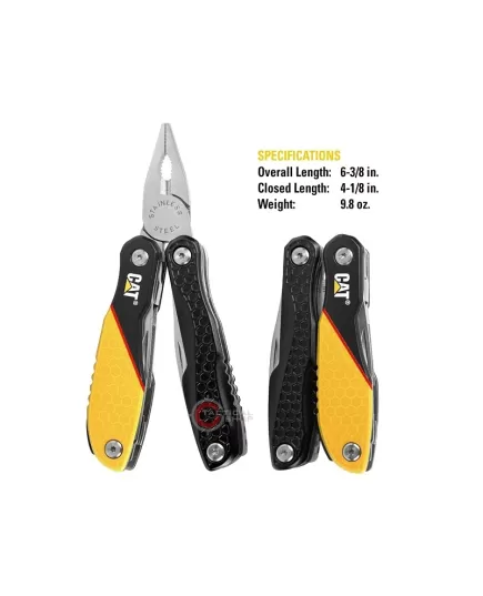 Cat Multi-Function Tool 13-in-1 Yellow, 3 image