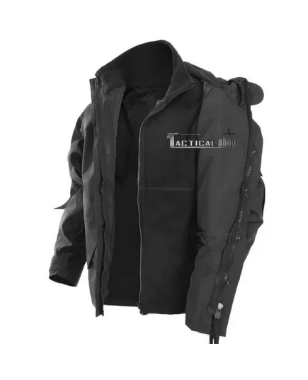 ECWCS Μπουφάν Αδιάβροχο Wet Weather Jacket Black, Μέγεθος Ρούχου: XL , image 6ECWCS Μπουφάν Αδιάβροχο Wet Weather Jacket Black, Μέγεθος Ρούχου: XL, image 6