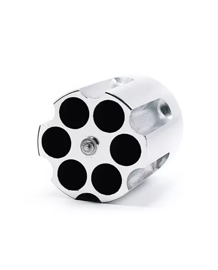 Revolver Gun Cylinder Pen Holder Aluminum Caliber Gourmet, 2 image