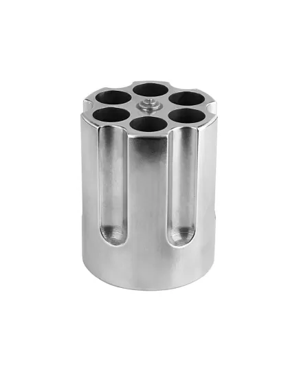 Revolver Gun Cylinder Pen Holder Aluminum Caliber Gourmet, 3 image