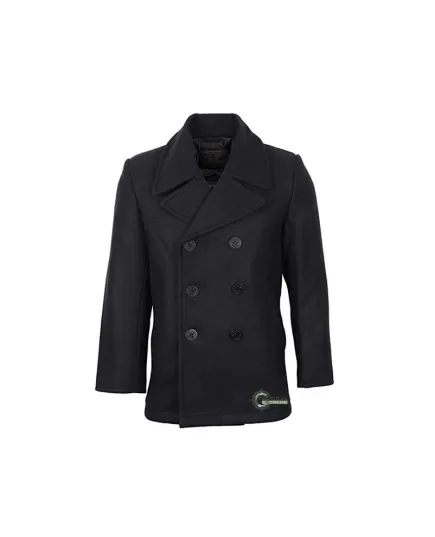 Παλτό Peacoat US Navy Wool Black, Μέγεθος Ρούχου: XS Παλτό Peacoat US Navy Wool Black, Μέγεθος Ρούχου: XS
