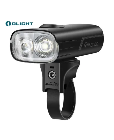 Επαναφορτιζόμενος Φακός Ποδηλάτου Olight RN 2000 Lumens Μαύρος Επαναφορτιζόμενος Φακός Ποδηλάτου Olight RN 2000 Lumens Μαύρος