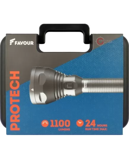 Rechargeable Flashlight Handheld Favour Protech T2617 1.100 Lumen, 9 image