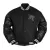 Μπουφάν Vintage Mil-Tec NY Baseball Jacket μαύρο με λευκά μανίκια